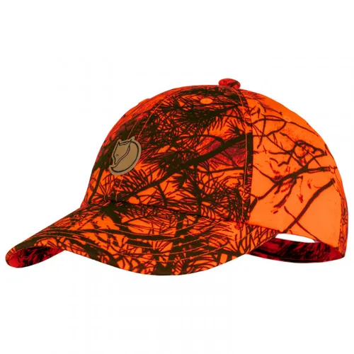 Fjällräven Lappland Camo Cap Orange Camo (L/X) in orange von Fjällräven