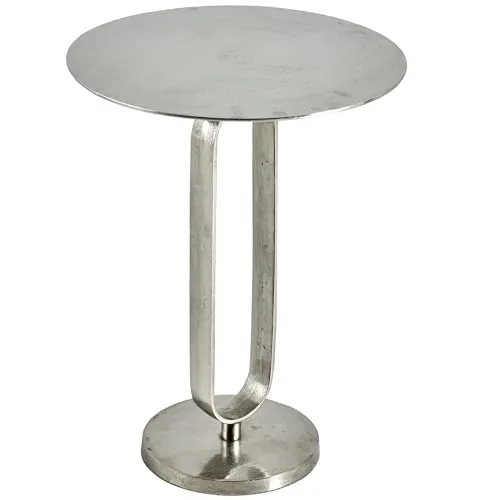 Riess Ambiente Beistelltisch Elegance 60cm Silber Metall