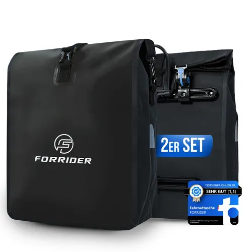 Forrider 1 schwarzer Wanderrucksack mit 1,76 kg Gewicht