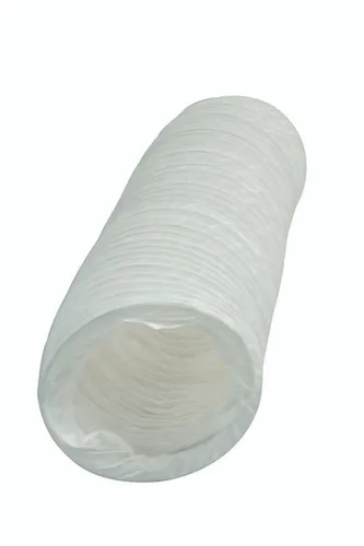 Flexschlauch Ø100mm Länge 2500mm, Kunststoff, weiss