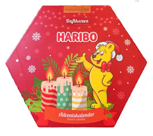 Produktbild Haribo Adventskalender mit Duftkerzen