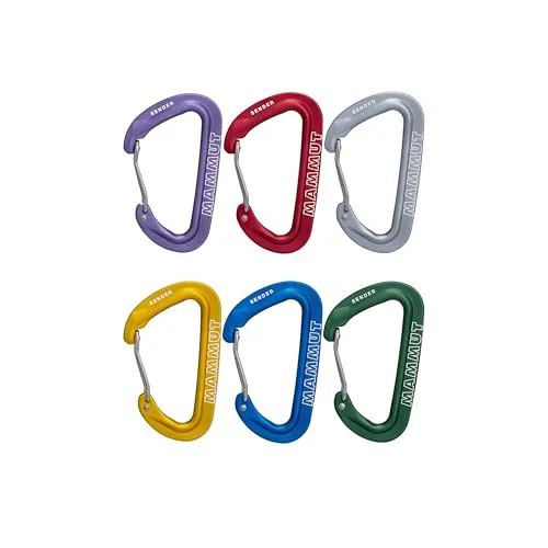 Mammut Sender Wire Rackpack 6er Schnappkarabiner-Set von Mammut