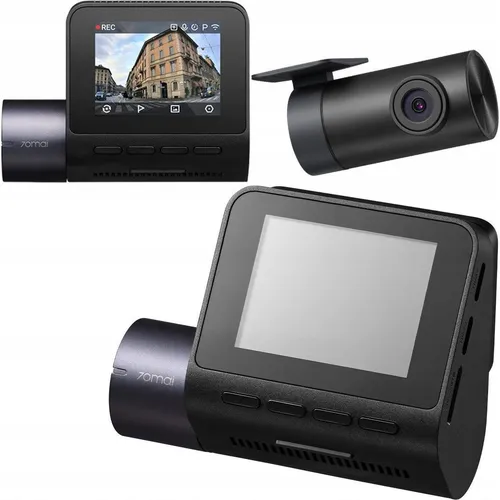 70mai Dash Cam A410-1 Set mit Rückkamera RC21 (Eingebautes Display, GPS-Empfänger, QHD) (61984557)