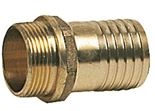 Osculati Messingguss-Schlauchanschluss Außen 3