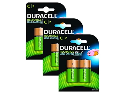 Produktbild Duracell Rechargeable C Size Batteries-Pack of 6