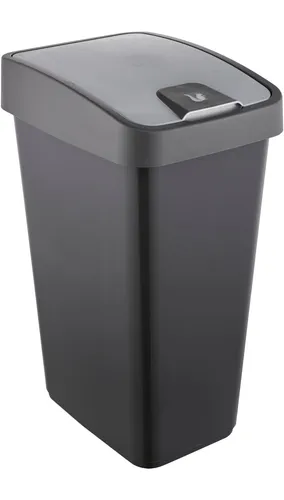 keeeper Premium Abfallbehälter Magne, 45 l - Küchenabfalleimer mit 2-Wege Flip-Deckel für komfortable Entsorgung und 45 l Fassungsvermögen. Hergestellt aus hochwertigem, schadstofffreiem Kunststoff für einfache Reinigung und langlebige Nutzung.