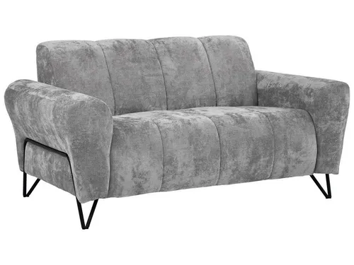 Beautysofa VOLARE 2-Sitzer mit schwarzen Metallbeinen - Elegantes 2-Sitzer-Sofa in vielen Farbvarianten, ideal für moderne Wohnzimmer. Mit komfortabler Polsterung und stabilen Metallbeinen für langlebigen Sitzkomfort.