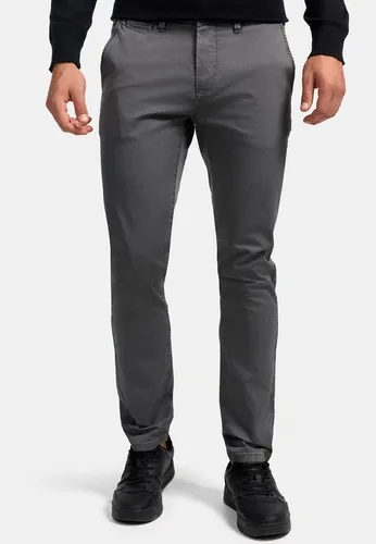 Indicode Herren INGeoport Chinohose - 98% Baumwolle, Pewter, 30/32 - Moderne Chinohose für Herren aus 98% Baumwolle und 2% Elasthan, die für hohen Tragekomfort sorgt. Vielseitig kombinierbar für Casual- und Business-Looks. Regular Fit für eine perfekte Passform.