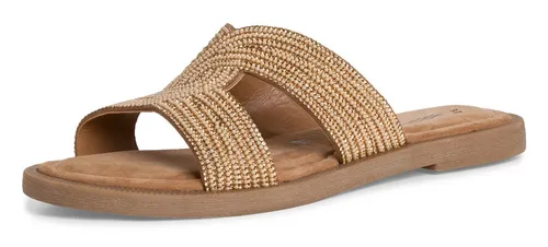 Tamaris Pantolette 1-27113-42 963 - Pantoletten für Damen mit weichem TOUCH-IT Fußbett und hochwertigem Leder-Obermaterial für höchsten Tragekomfort und einen trendigen Look.