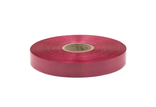 Star Geschenkband, Geschenkband Ringelband 19mm x 100m Rolle Weinrot / Bordeaux
