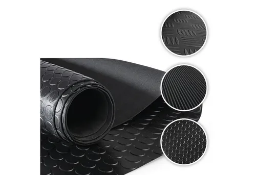 WALSER Kofferraummatte Automatte Coin 100x150 cm universal schwarz (1 St)