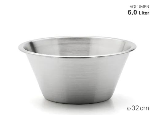 Karl Weis Küchenschüssel Gastro+ Ø 32 cm aus Edelstahl
