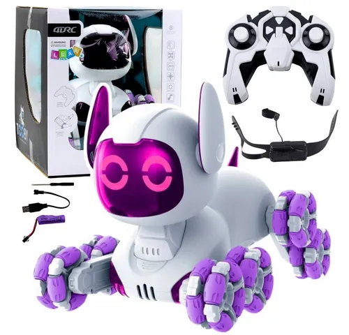 TOOBY Roboterhund – Ferngesteuert mit 360°-Lichtern und Sounds