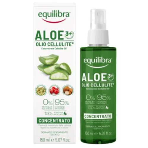 Aloe dwufazowy olejek antycellulitowy do ciała 150ml Equilibra 8000137018499