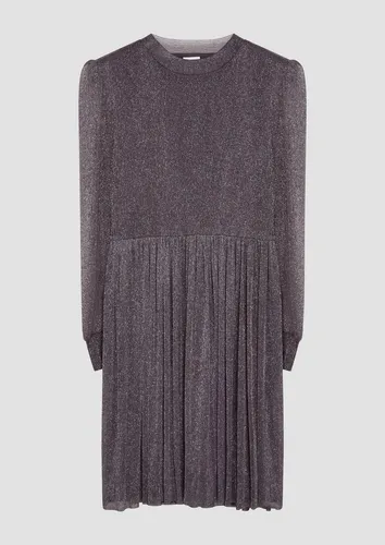 s.Oliver Minikleid mit Glitzergarn und Raffung von s.Oliver