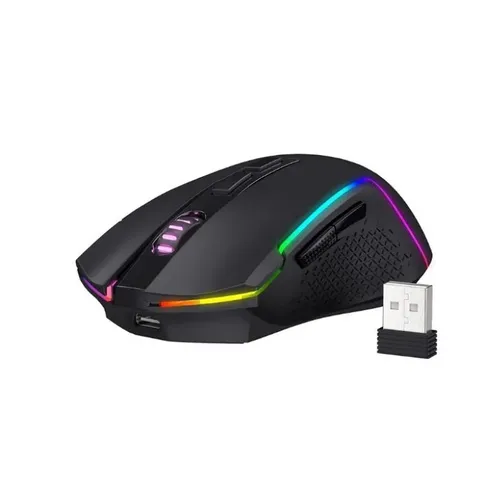 Gaming-Maus 8000 DPI – 3 Modi, RGB-Beleuchtung, USB/Bluetooth
