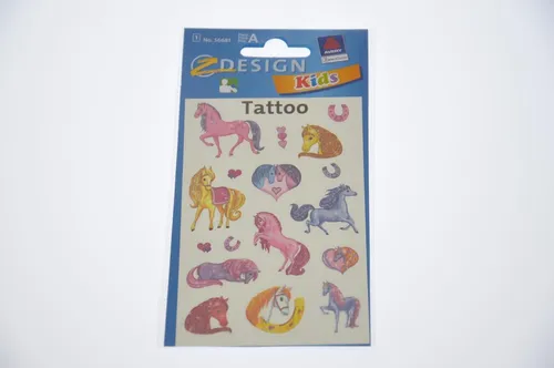 Tatuaż 12x7,5 cm Tattoo Konie ZWECKFORM 56681 ZWECKFORM 4004182566817