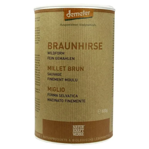 BRAUNHIRSE Bio Pulver 500 g