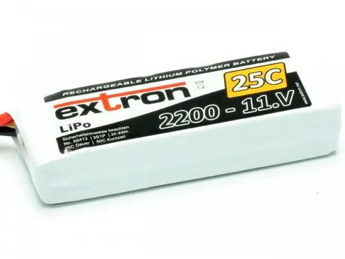 Produktbild Extron LiPo X2 2200mAh 3S 11,1V
