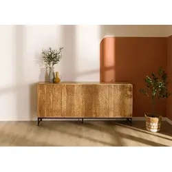 Sideboard Akazie 180x40x80 MARRAKESCH von Massivholzmöbel24
