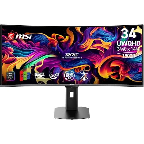 MSI MPG 341CQR QD-OLED X36 34