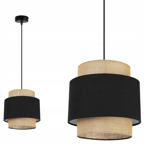 Hängelampe Boho Juta - Stilvolle Deckenleuchte im Boho-Look, gefertigt aus Jute für ein warmes Ambiente in jedem Raum.