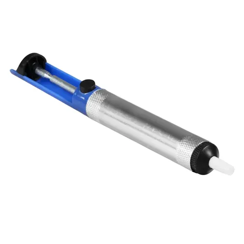 Entlötsaugpumpe mit Teflonspitze, Aluminium, 150mm