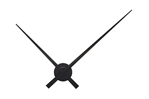 Produktbild SIGEL NeXtime große Wanduhr HANDS, Aluminium Schwarz, ø 85 cm
