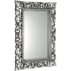 Sapho Badspiegel SCULE Rahmenspiegel 80x120cm Silber - Eleganter Spiegel im Rahmen von SAPHO, ideal für jedes Badezimmer. Mit seiner Größe von 80x120 cm und dem stilvollen Silberrahmen sorgt er für eine ansprechende Optik und ist ein praktisches Einrichtungselement.
