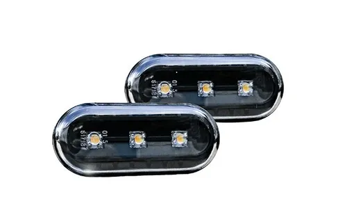 Für Seat Ibiza Cordoba Alhambra Toledo Leon LED Blinker Seitenblinker Schwarz