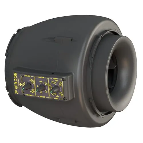 Secret Jardin regulated Extractor T° 150/250/350m3/h DF16 compatible clip