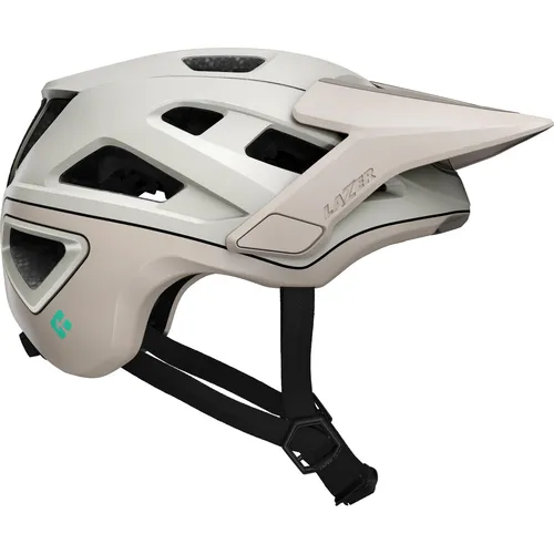 Lazer Sport LAZER Unisex MTB Jackal KinetiCore Helm - Matte Desert (52 - 56 cm) - Fahrradhelme mit KinetiCore Technologie für maximalen Aufprallschutz und Komfort beim Mountainbiken. Ideal für Abenteuer in der Natur.