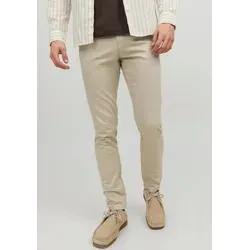 JACK & JONES Herren Jpstmarco Jjbowie Noos Chino Hose in beige von Jack & Jones