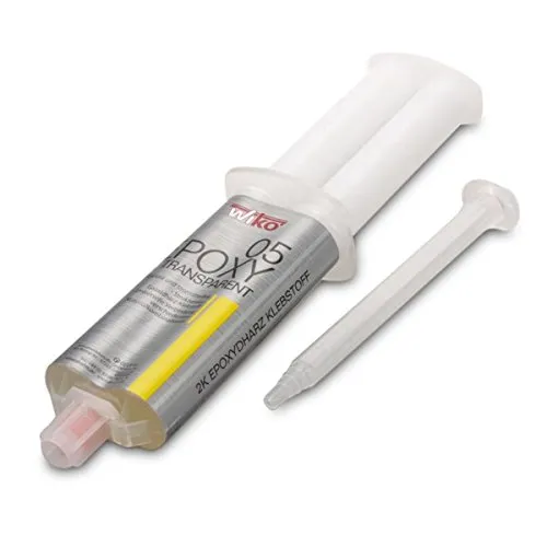 magnet-shop 5 Minuten EpoxyKleber 2-Komponenten Klebstoff für Metall, Holz, Keramik, Stein, Kunststoffe, Beton