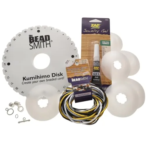Beadsmith KUMIKIT1 Kumihimo Starter-Set