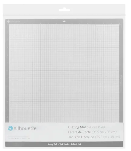 Silhouette America Schneidematte für SILHOUETTE CAMEO PLUS & PRO - Quilt-Schneidemat, ideal für präzise Schnitte auf verschiedenen Materialien wie Karton und Bastelschaum, ersetzt die originale Matte der Cameo Maschine.