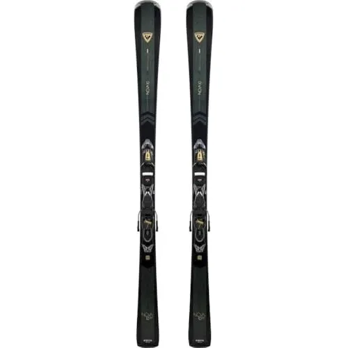 Rossignol Ski-Set Nova 10 Xpress – Damen Ski-Set mit Bindungen für mittlere Stufen - Alpin-Ski für Damen, ideal für mittlere Skifahrerinnen. Das Set bietet eine hervorragende Performance und Kontrolle auf der Piste.