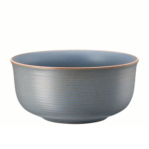 Thomas Porzellan Schüssel Nature Water 24 cm - Runde Schüssel aus spülmaschinengeeignetem Steinzeug, ideal für stilvolles Servieren und einfache Reinigung, perfekt für jede Tischdekoration.