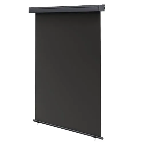 Senkrechtmarkise für Balkon 100x250 cm – Anthrazit - Markisen - Effektiver Sonnenschutz und Privatsphäre auf Ihrem Balkon mit reißfester, windbeständiger und schnelltrocknender Senkrechtmarkise im modernen Anthrazit-Design.