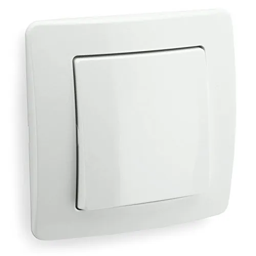 EKONOMIK Wechsel-Schalter, weiß, 250V~/10A, UP