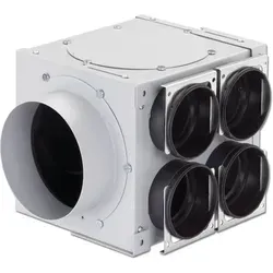 Zehnder Modul-Verteilkasten 4-fach DN 160 von Zehnder