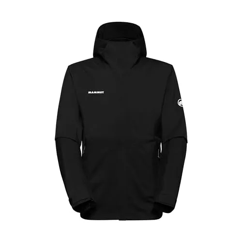 Mammut Alto HS Kapuzenjacke Herren schwarz S - Funktionsjacke für Herren mit vielseitigem Wetterschutz, wasserdichtem 2-Lagen-Laminat aus recyceltem Polyester – ideal für Abenteuer in Natur und Stadt.