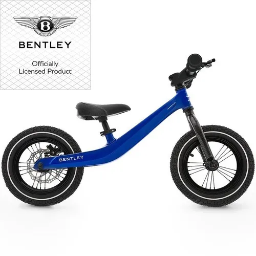 NEW BENTLEY Original Balance Bike in royal blue mit Ledersitz