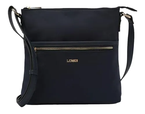 L.CREDI Alena Crossbody Bag Navy von L.Credi