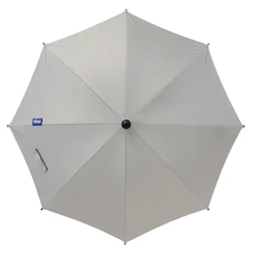 Chicco Universal Sonnenschirm für Kinderwagen & Buggy - UV Schutz 50+, beige - Buggys Sonnenschirm mit UV50+ Schutz, einfach anzubringen und ideal für sonnige Tage mit Ihrem Kind.