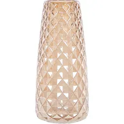 Beliani Blumenvase Orange, 23 cm in orange von Beliani