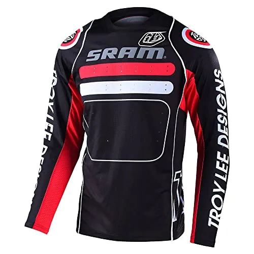 Troy Lee Designs Sprint Jersey Drop In SRAM, Schwarz, S von Troy Lee Designs