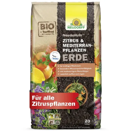 Neudorff Neudo­Hum Zitrus- & Mediterranpflanzen­Erde 20 Ltr.