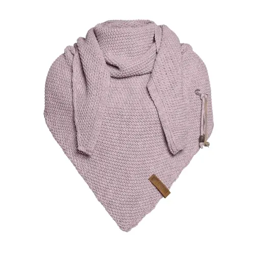 Knit Factory Schal Coco Dreiecksschal 190x85 cm Lila in lila von Knit Factory