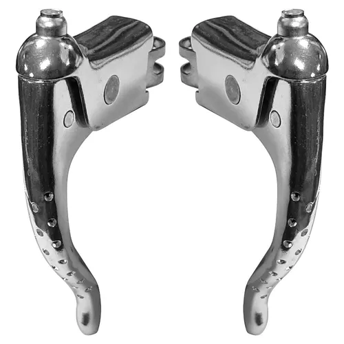 Fahrrad bremshebel bremsegriffe 22mm vintage rennrad paar retro fixie silber